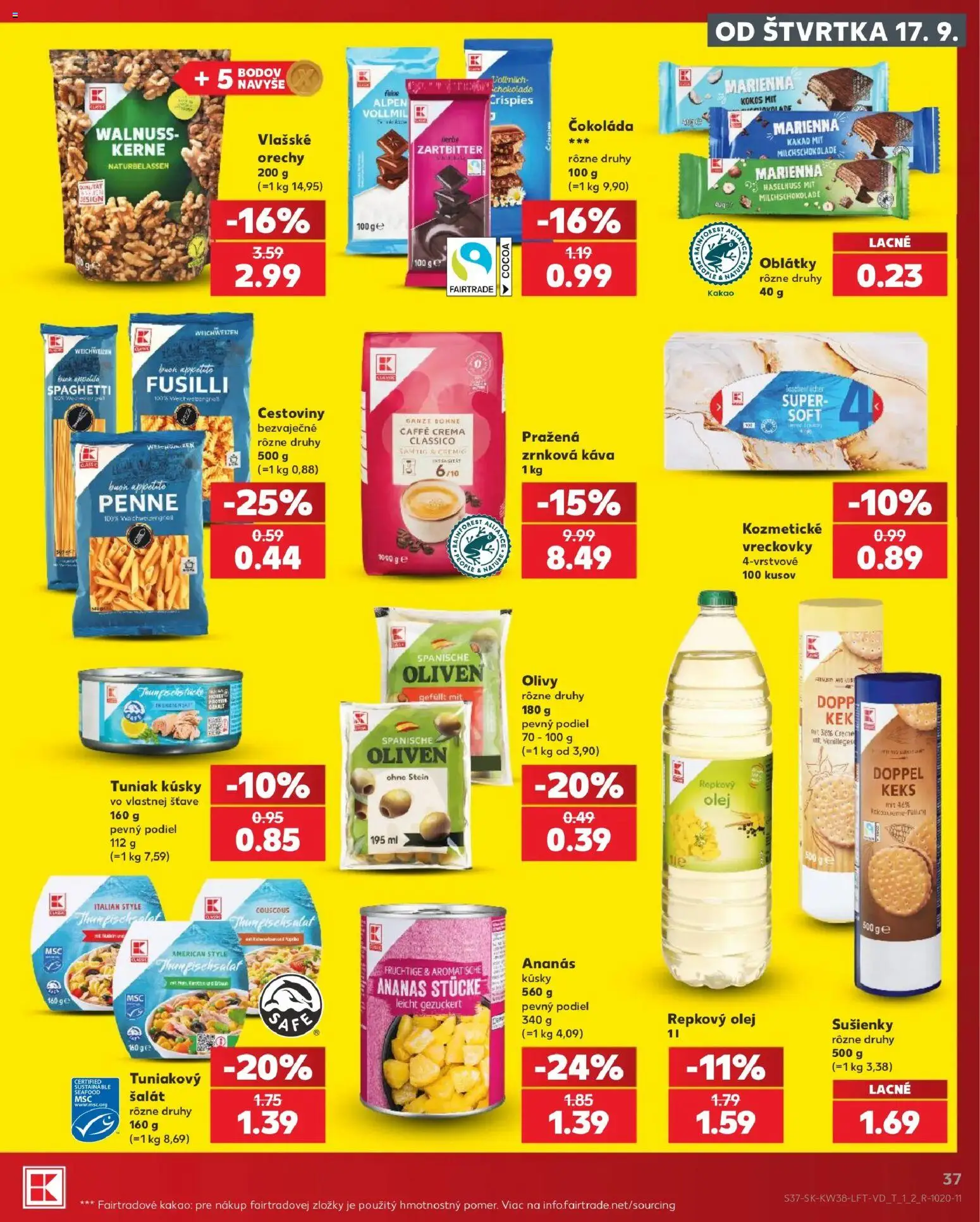 Náhľad Kaufland letáku platného od 17.09.2026