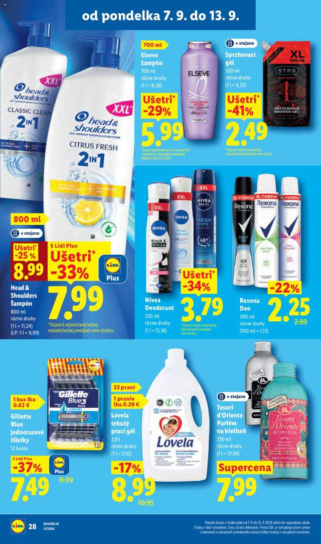 Nový Lidl leták od 07.09.