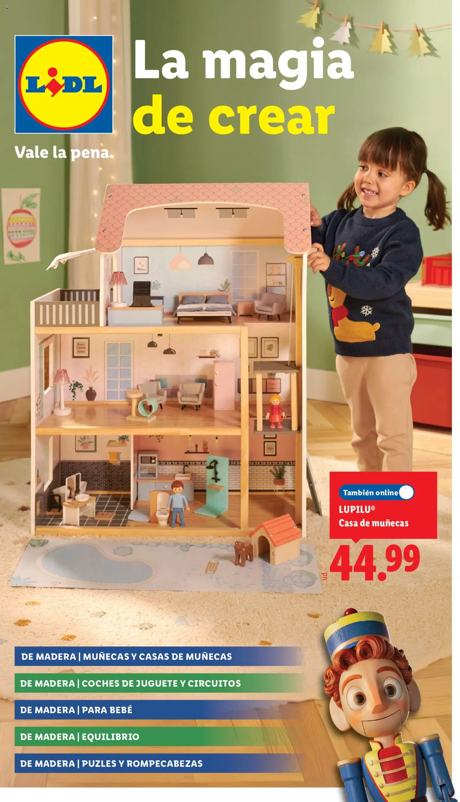 Vista previa del folleto de la tienda Lidl válido desde el 21/10/2026 - Casa de muñecas
