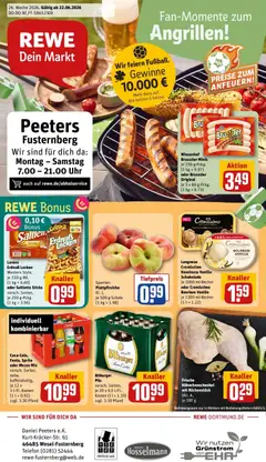 Vorschau von dem Prospekt des Geschäftes Rewe, gültig ab dem 21.06.2026