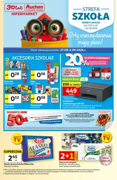 Pogląd gazetki "Auchan gazetka - 30 Lat Hipermarket" ze sklepu Auchan ważnej od 27.08.2026