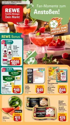 Vorschau von dem Prospekt des Geschäftes Rewe, gültig ab dem 14.06.2026
