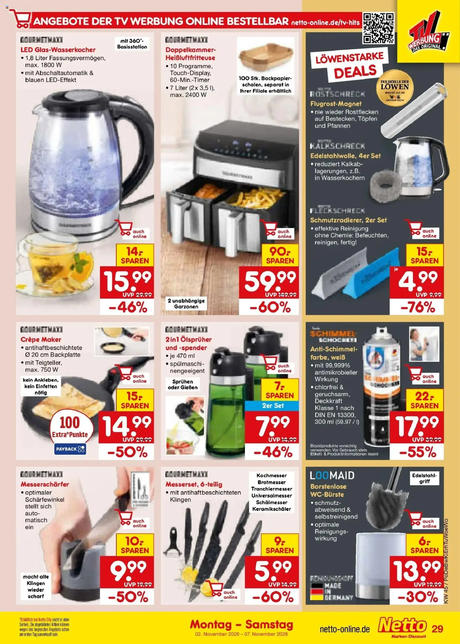 Vorschau von dem Prospekt des Geschäftes Netto Marken-Discount, gültig ab dem 02.11.2026
