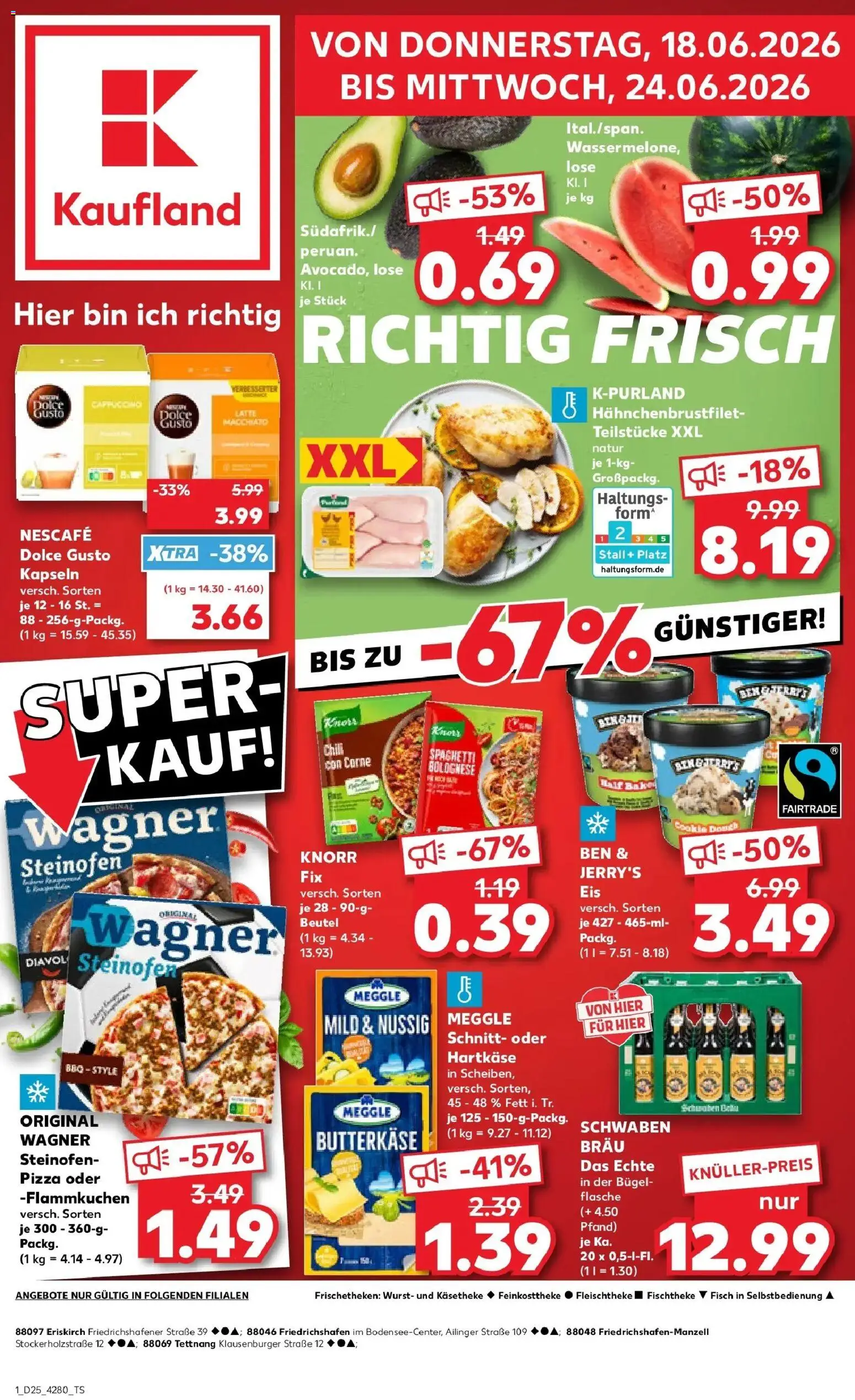 Vorschau von dem Prospekt des Geschäftes Kaufland, gültig ab dem 18.06.2026