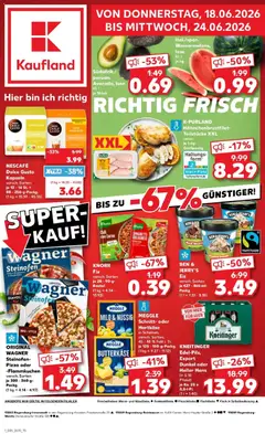 Vorschau von dem Prospekt des Geschäftes Kaufland, gültig ab dem 18.06.2026