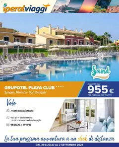 Anteprima dell'opuscolo Iperal volantino Viaggi dal negozio Iperal valido da 29/07/2026