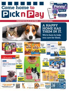 Preview of Pick n Pay flyer valid from 23/10/2026