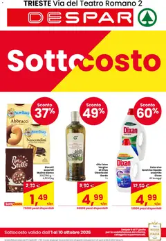 Anteprima dell'opuscolo Despar volantino Trieste dal negozio Despar valido da 01/10/2026