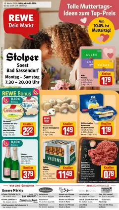 Vorschau von dem Prospekt des Geschäftes Rewe, gültig ab dem 04.05.2026