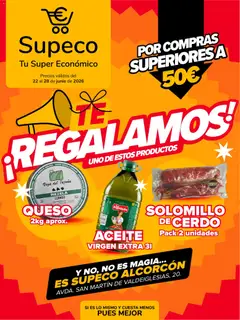Vista previa del folleto de la tienda Supeco válido desde el 22/06/2026 