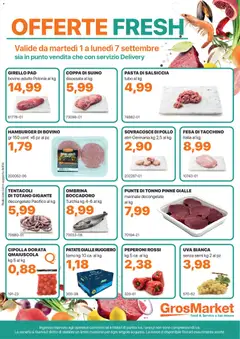 Anteprima dell'opuscolo Sogegross volantino Offerte Fresh dal negozio Sogegross valido da 01/09/2026