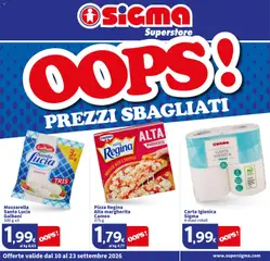 Anteprima dell'opuscolo SIGMA volantino Superstore dal negozio SIGMA valido da 10/09/2026