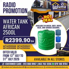 Preview of Laduma Hardware flyer valid from 13/07/2026