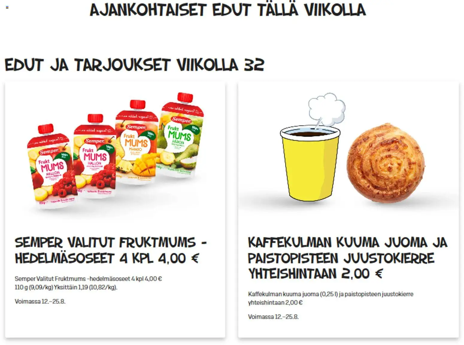 Kaupan Alepa Alepa tarjoukset esikatselu, voimassa 12/08/2026