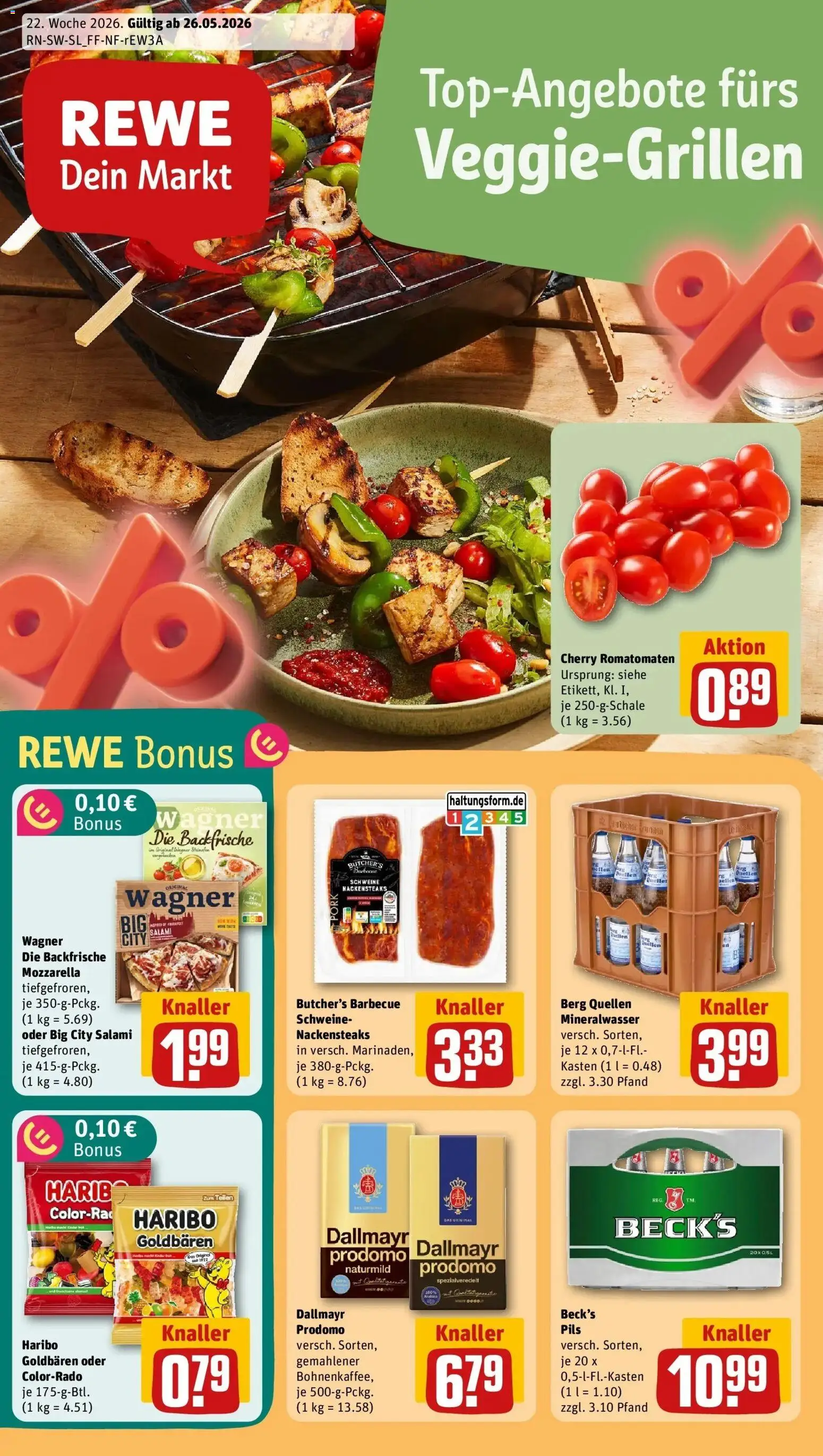Vorschau von dem Prospekt des Geschäftes Rewe, gültig ab dem 26.05.2026