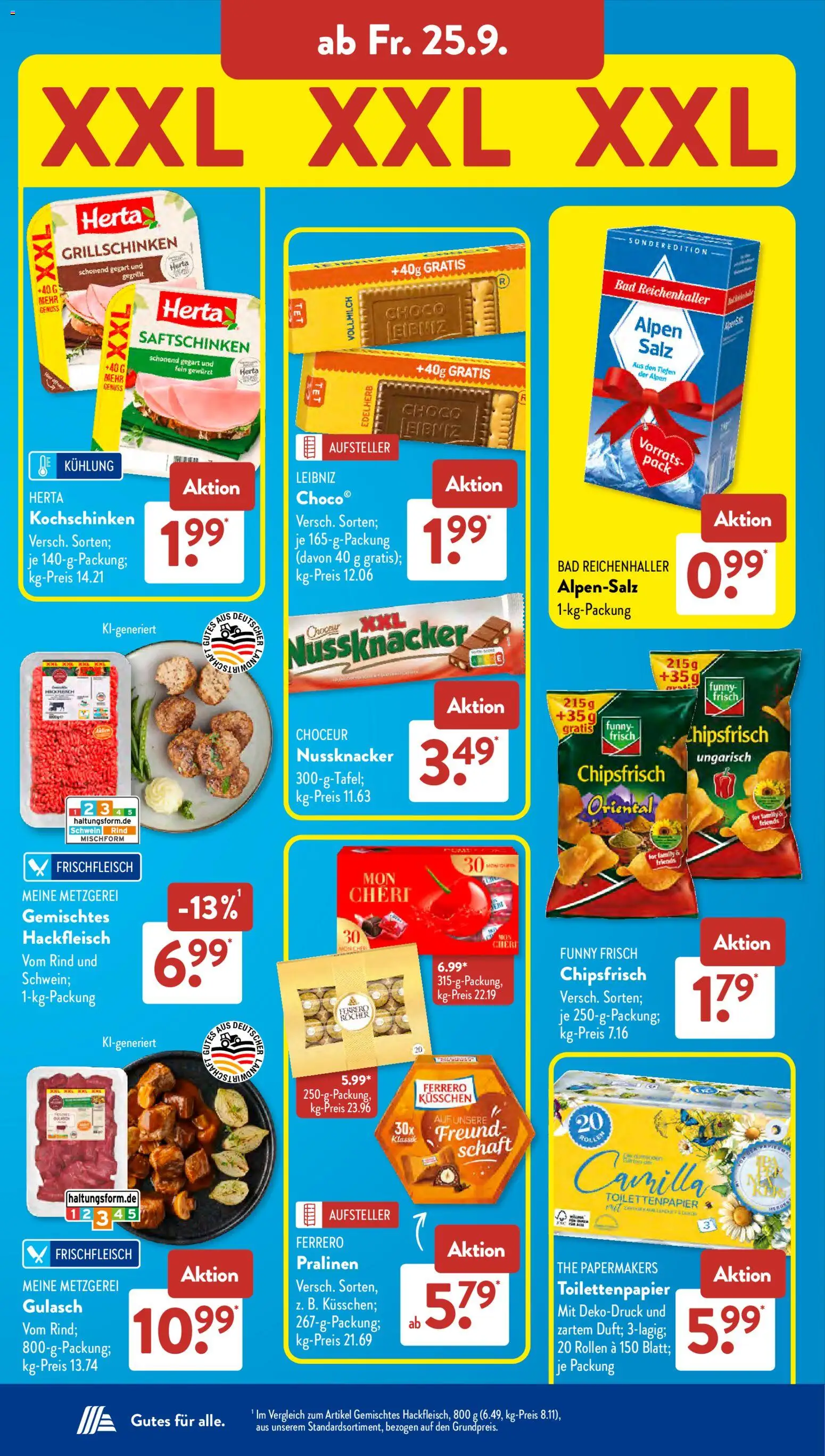 Vorschau von dem Prospekt des Geschäftes Aldi Süd, gültig ab dem 21.09.2026 - Orangensaft