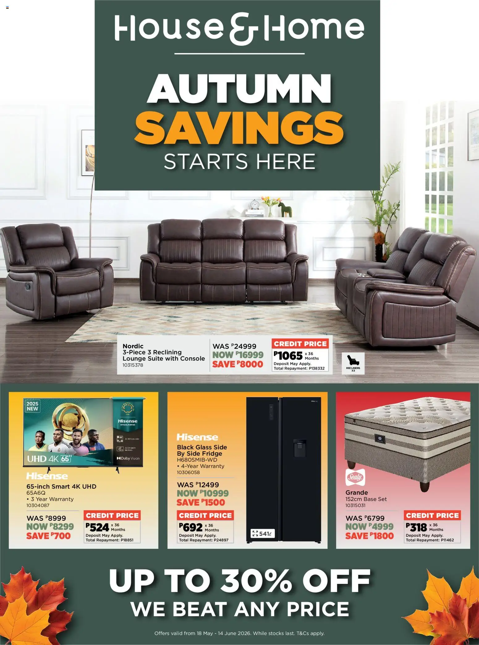 Preview of House and Home flyer valid from 18/05/2026
