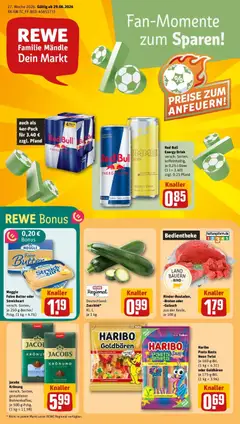 Vorschau von dem Prospekt des Geschäftes Rewe, gültig ab dem 29.06.2026