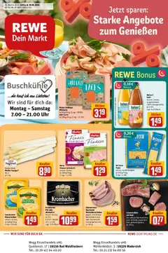 Vorschau von dem Prospekt des Geschäftes Rewe, gültig ab dem 17.05.2026