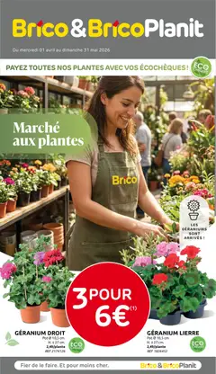 Prévisualisation de Brico Plan-it Publicité du magasin Brico Plan-it formulaire valide 01/04/2026
