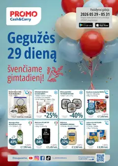 ePromo parduotuvės leidinio ePromo leidinys - Gimtadienio leidinys galiojančio nuo 2026.05.29 peržiūra