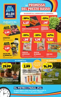 Vorschau des Merkblatts Aldi aktionen IT vom Shop Aldi gültig von 25.06.2026 bis 01.07.2026
