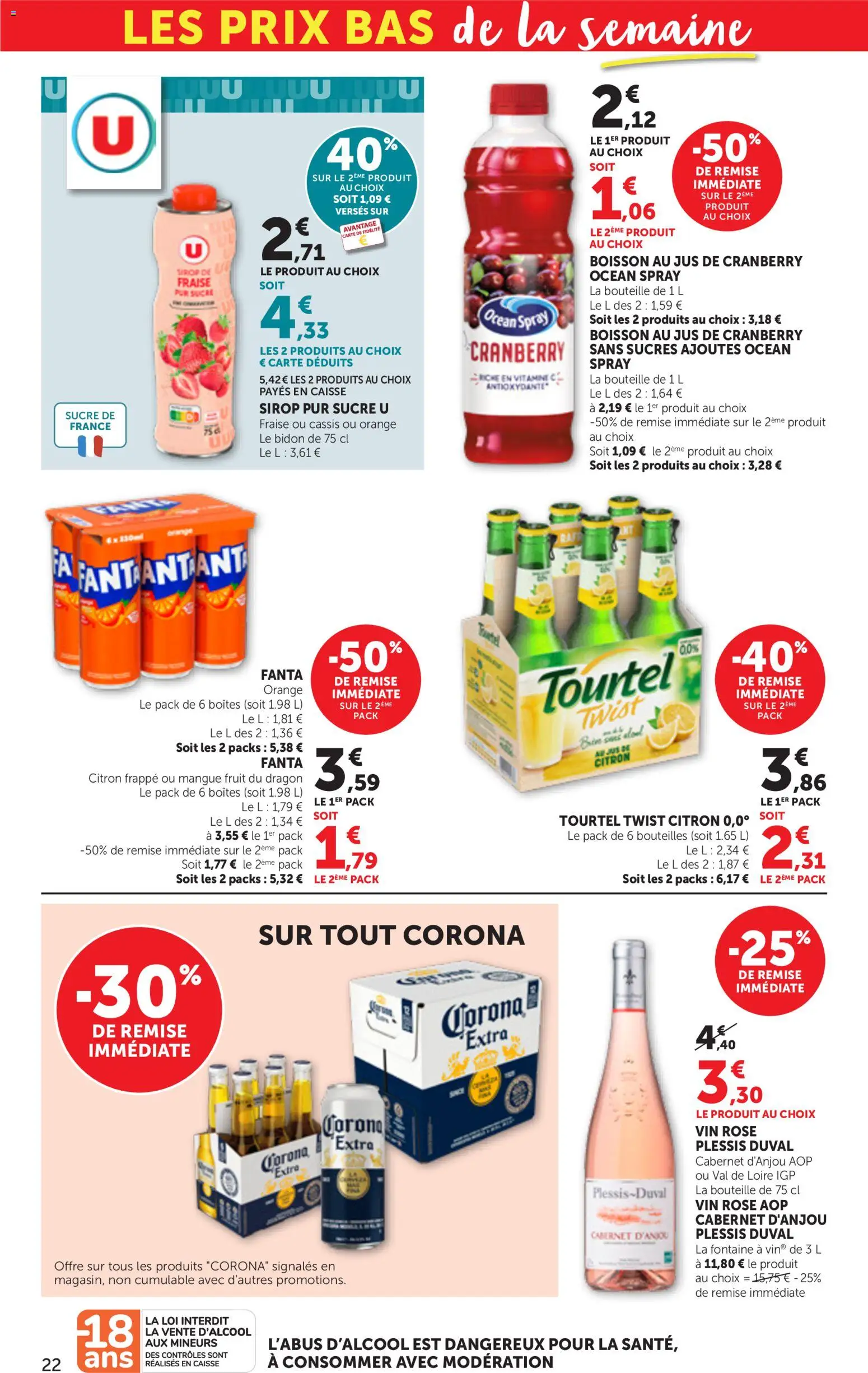 Prévisualisation de bi1 Catalogue la beaute à prix bas du magasin bi1 formulaire valide 01/09/2026 - Orange, Boisson, Sucre, Fanta, Bouteille, Sirop, Jus, Vin rosé