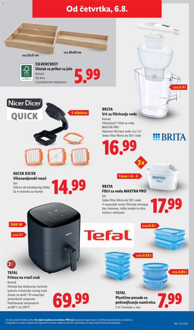 Novi Lidl katalog od 03.08.