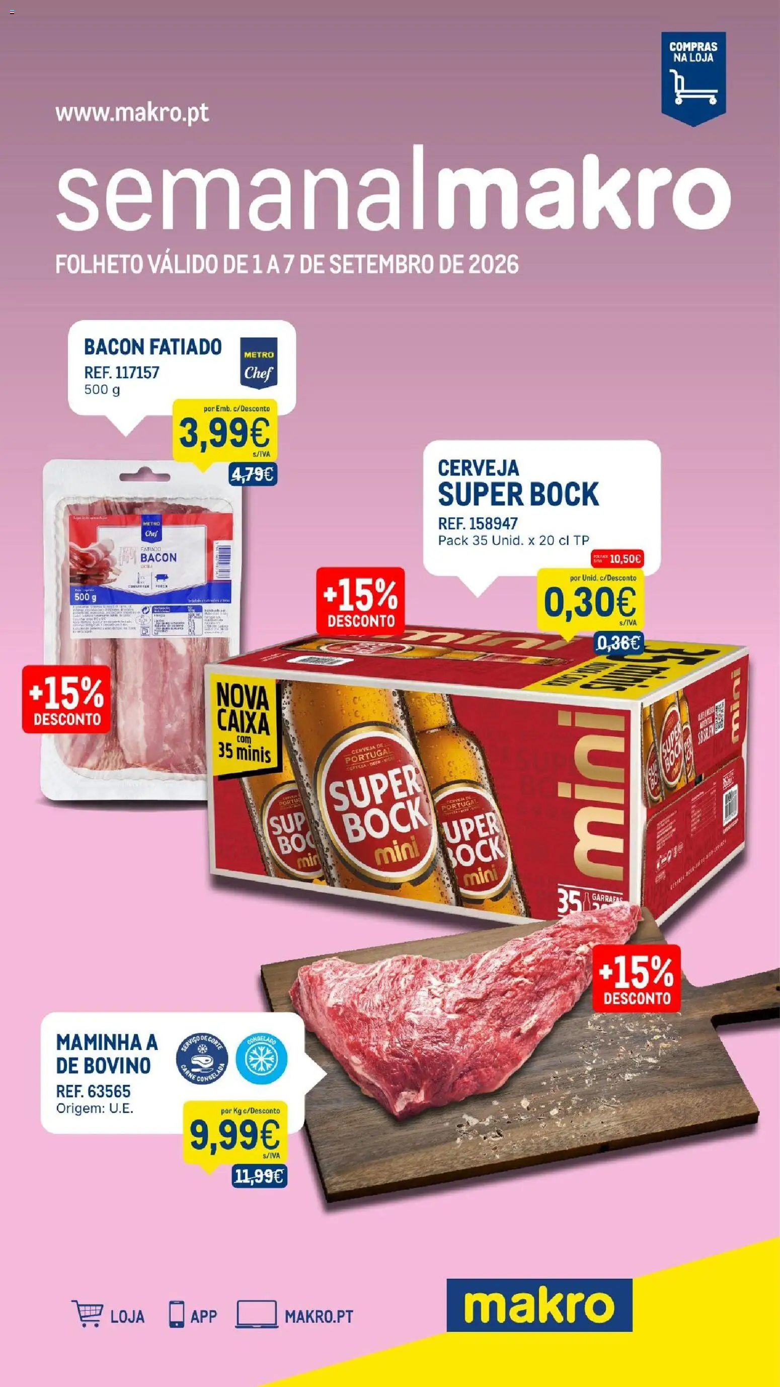 Pré-visualização do folheto da loja Makro válida a partir de 01/09/2026