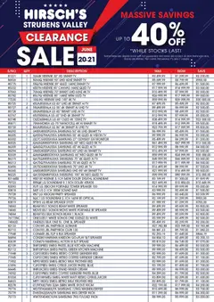 Preview of Hirsch's flyer valid from 20/06/2026