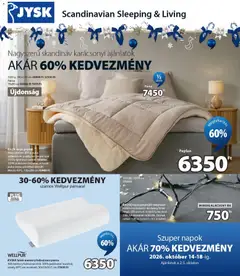 JYSK - JYSK akciós újság megtekintése, amely érvényes 2026.10.14.-től