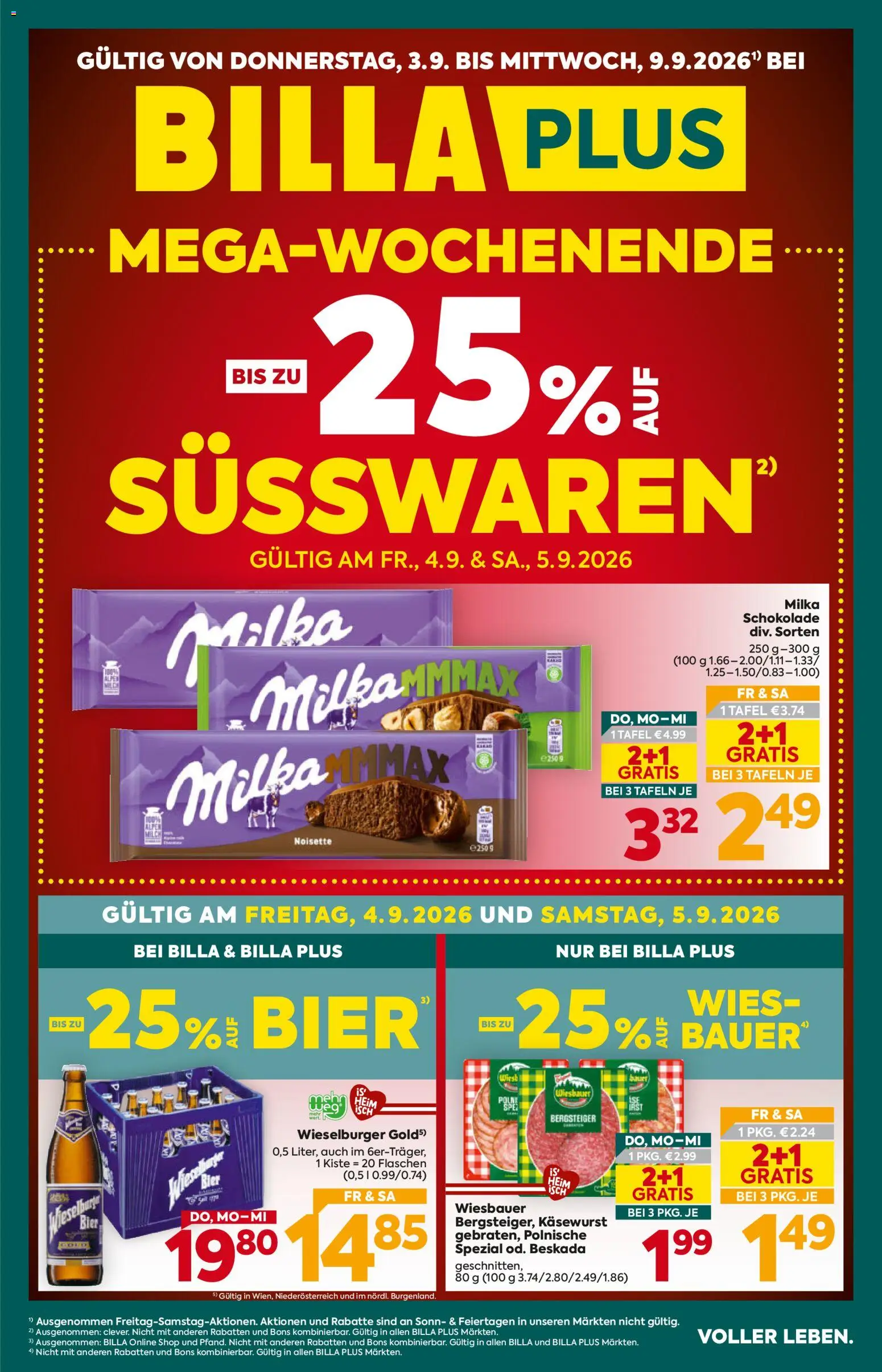 Vorschau der Angebote: Billa Plus Billa Plus Flugblatt gültig ab 03.09.2026