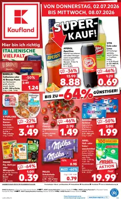 Vorschau von dem Prospekt des Geschäftes Kaufland, gültig ab dem 02.07.2026