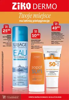 Pogląd gazetki "Ziko gazetka - Sun" ze sklepu Ziko ważnej od 22.04.2026