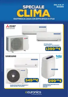 Anteprima dell'opuscolo Euronics volantino Clima dal negozio Euronics valido da 04/06/2026