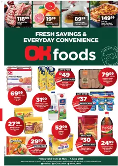 Preview of OK Foods flyer valid from 25/05/2026