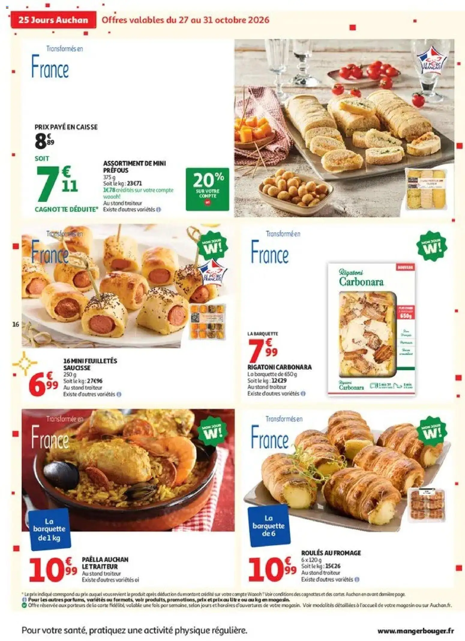 Prévisualisation de Auchan catalogue du magasin Auchan formulaire valide 27/10/2026