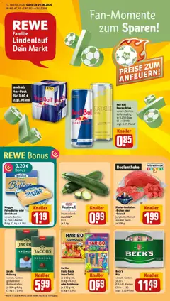Vorschau von dem Prospekt des Geschäftes Rewe, gültig ab dem 28.06.2026