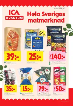 Förhandsgranska reklamblad ICA Supermarket erbjudanden från butik ICA Supermarket gäller från 29/06/2026