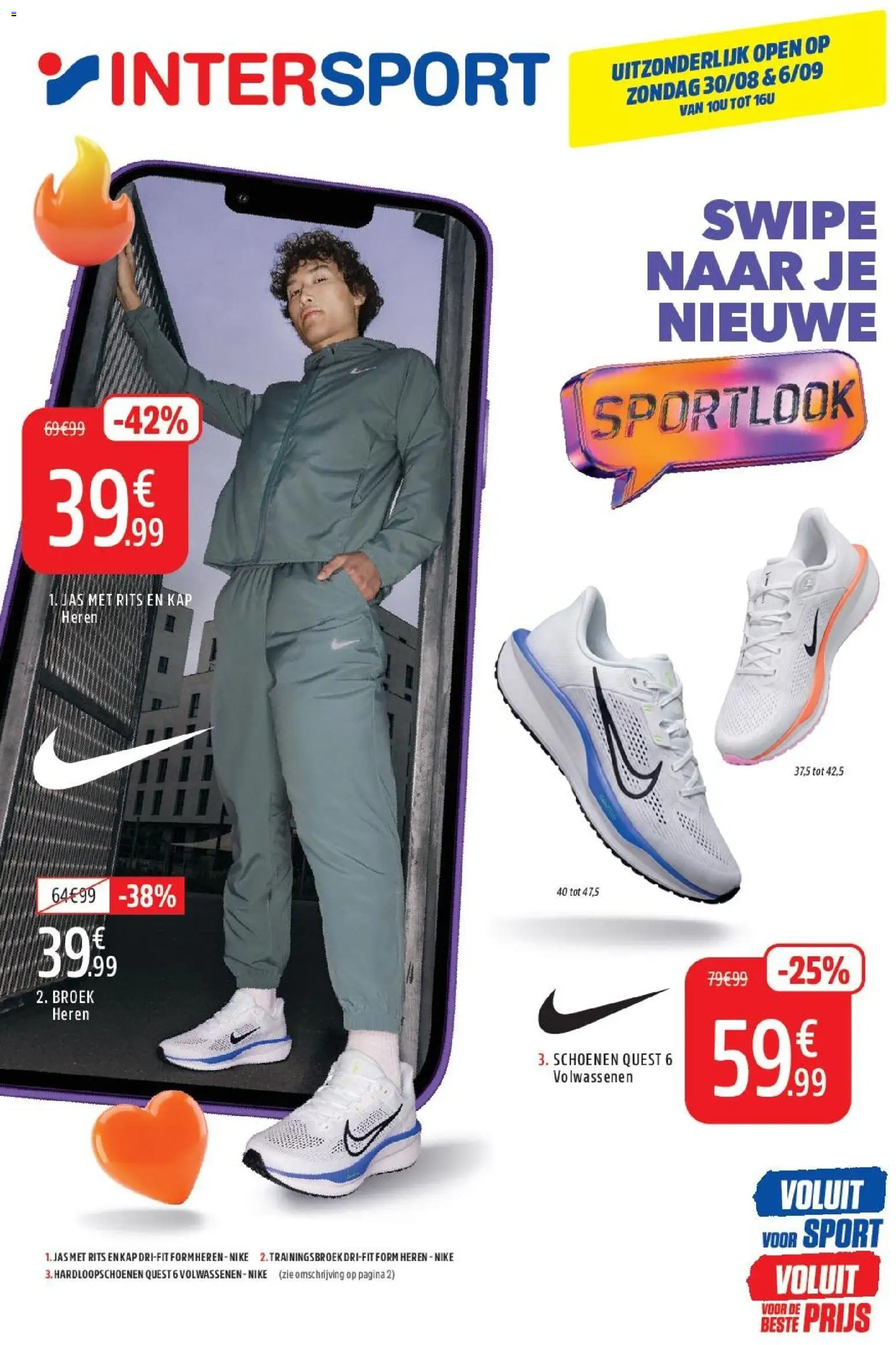 Voorbeeld van Intersport Folder Herent van winkel Intersport geldig vanaf 24/08/2026