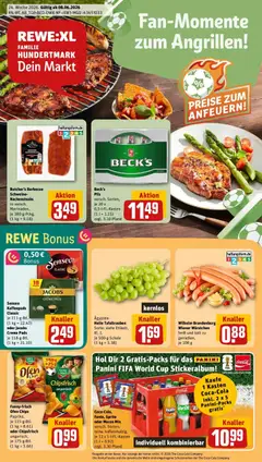 Vorschau von dem Prospekt des Geschäftes Rewe, gültig ab dem 08.06.2026
