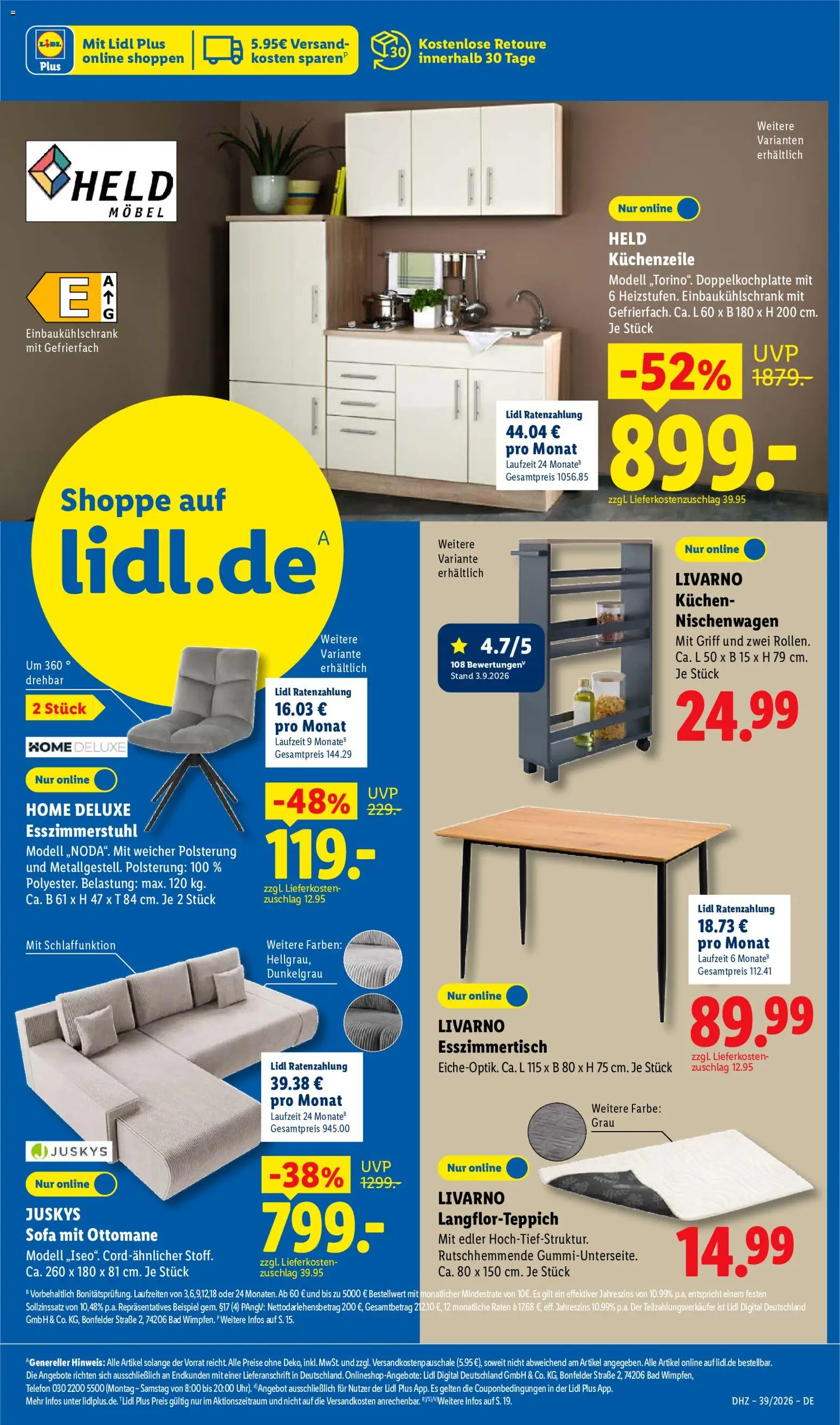 Vorschau von dem Prospekt des Geschäftes Lidl, gültig ab dem 21.09.2026 - Bad, Adapter, Ladegerät
