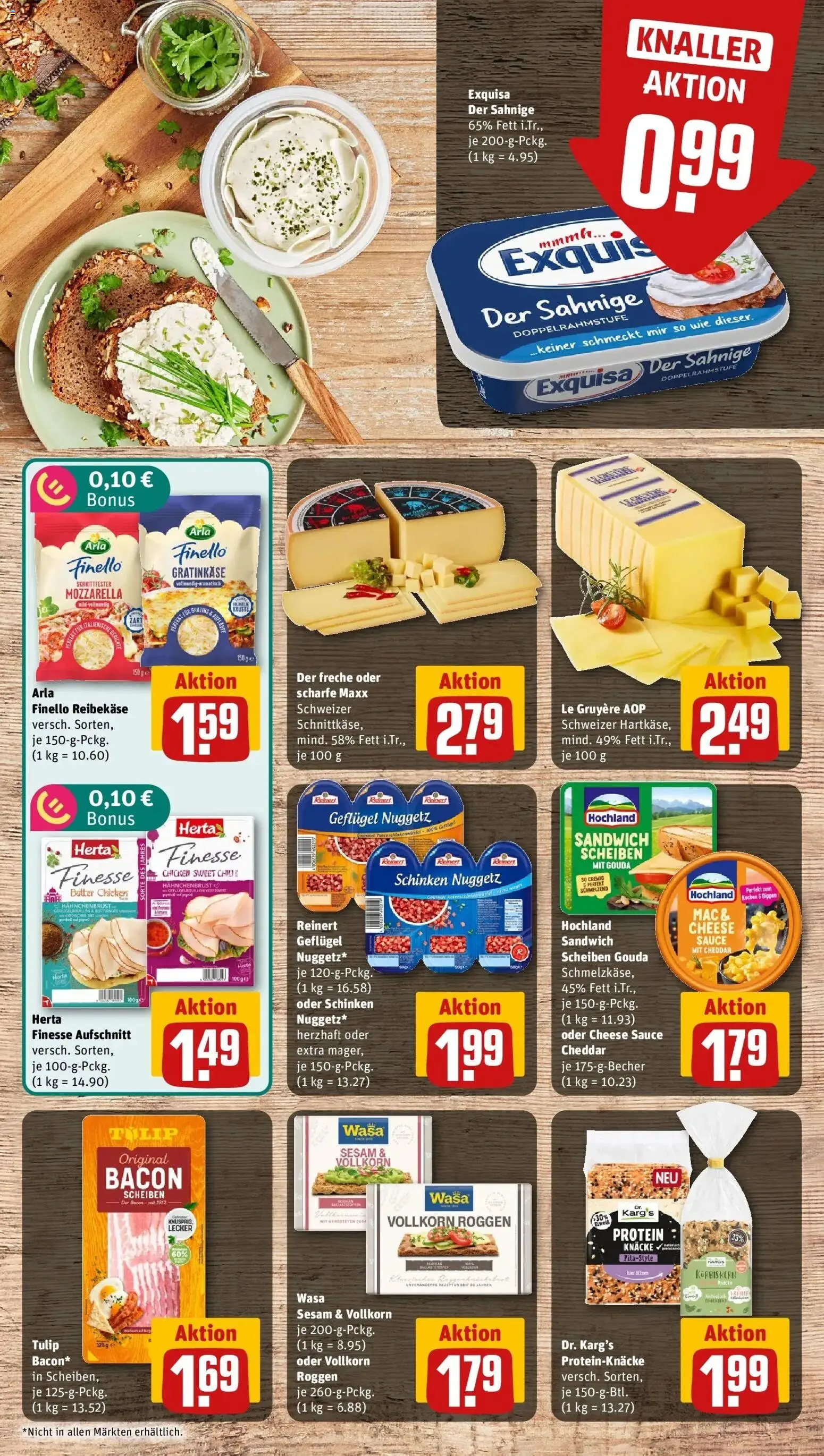 Vorschau von dem Prospekt des Geschäftes Rewe, gültig ab dem 26.10.2026