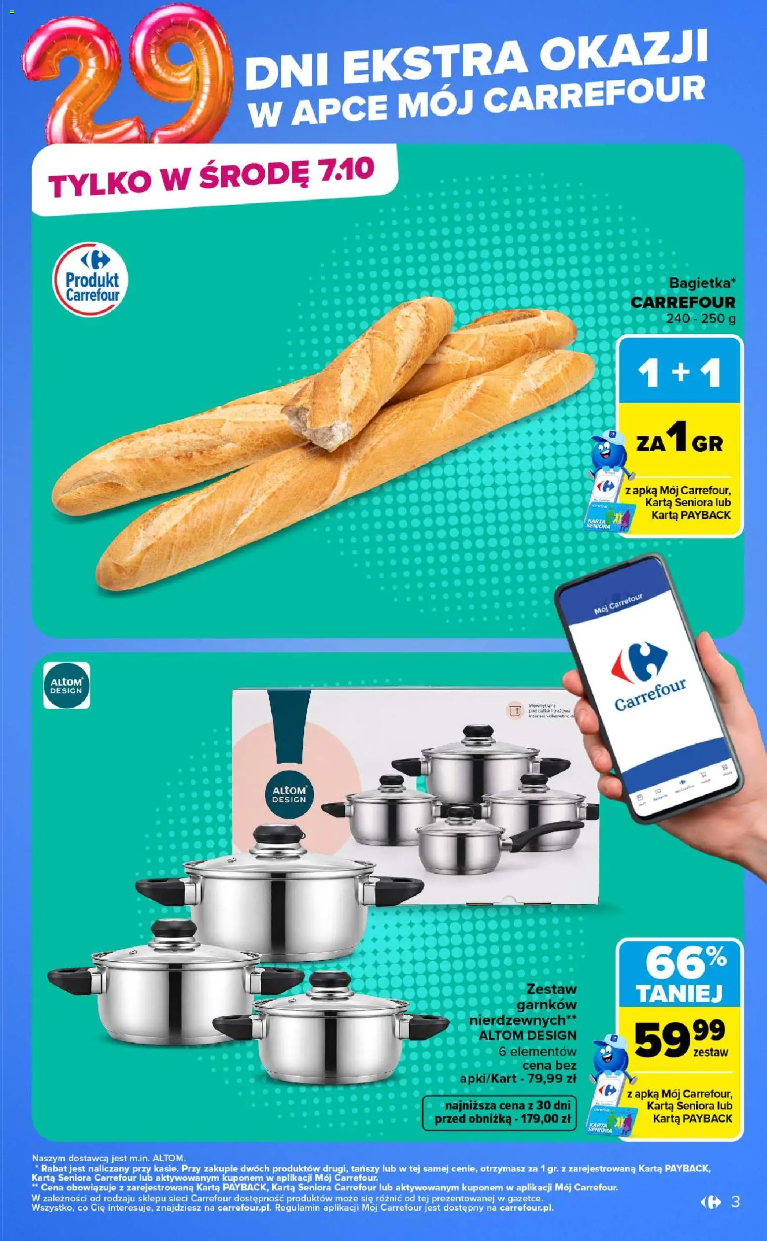 Pogląd gazetki "Carrefour gazetka - Market" ze sklepu Carrefour ważnej od 05.10.2026 - Karta