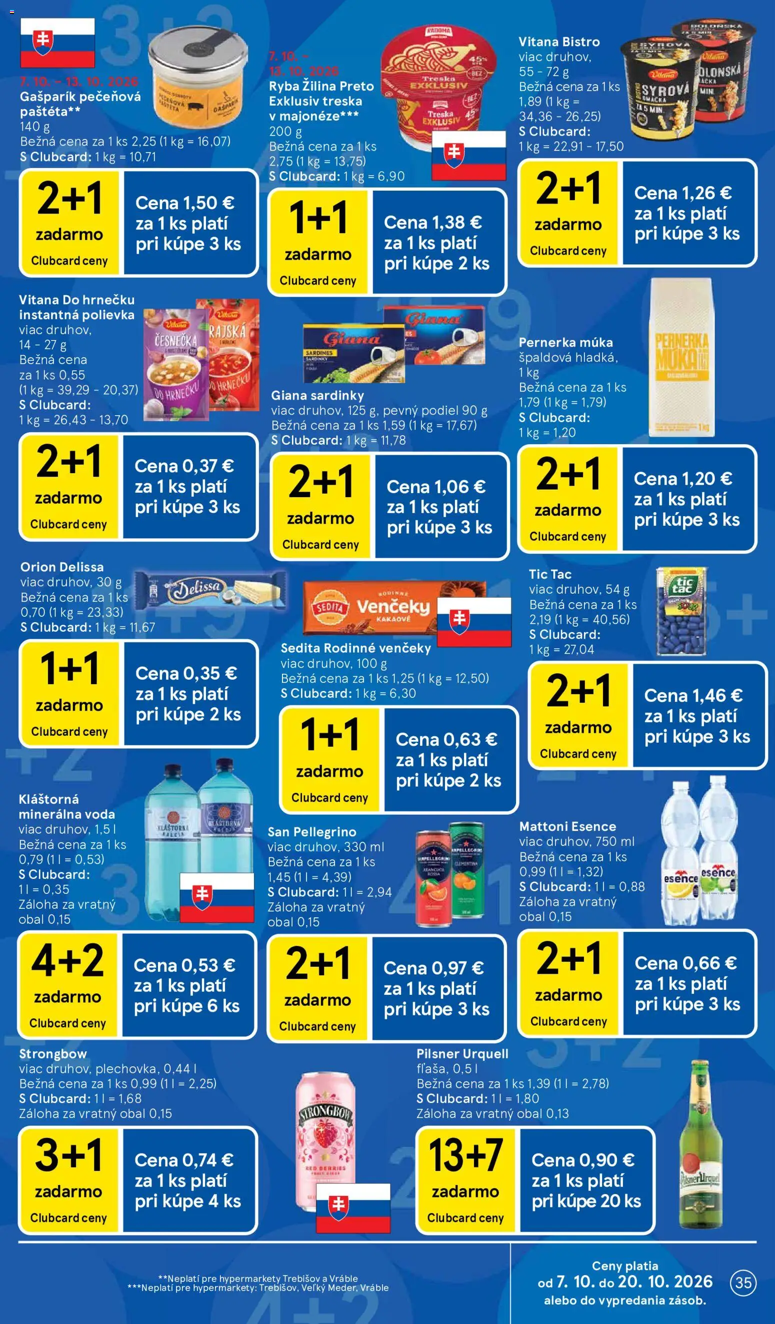 Náhľad Tesco letáku platného od 07.10.2026
