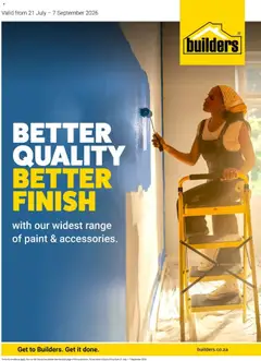 Preview of Builders flyer valid from 21/07/2026