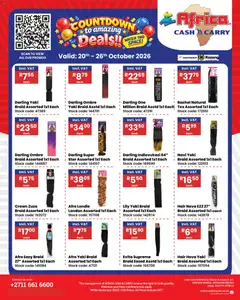 Preview of Africa Cash & Carry flyer valid from 20/10/2026