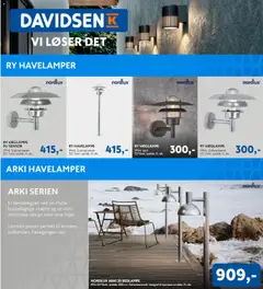 Eksempel på tilbudsavis Davidsen - Belysning til privatkunder fra butik Davidsen gyldig fra 16/09/2026