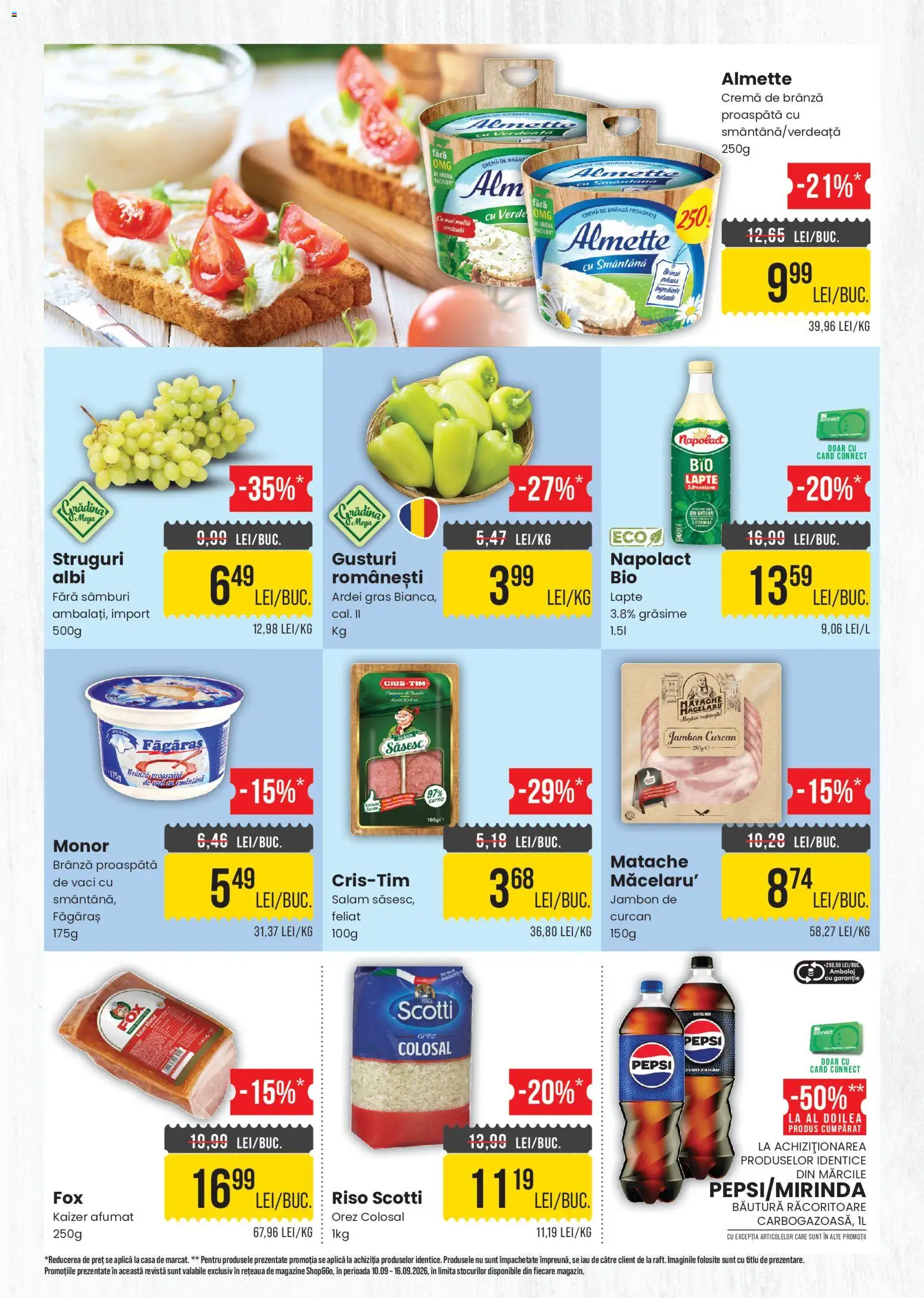 Previzualizarea de cataloage: Mega Image Mega Image Catalog Shop&Go valabil de la 10.09.2026