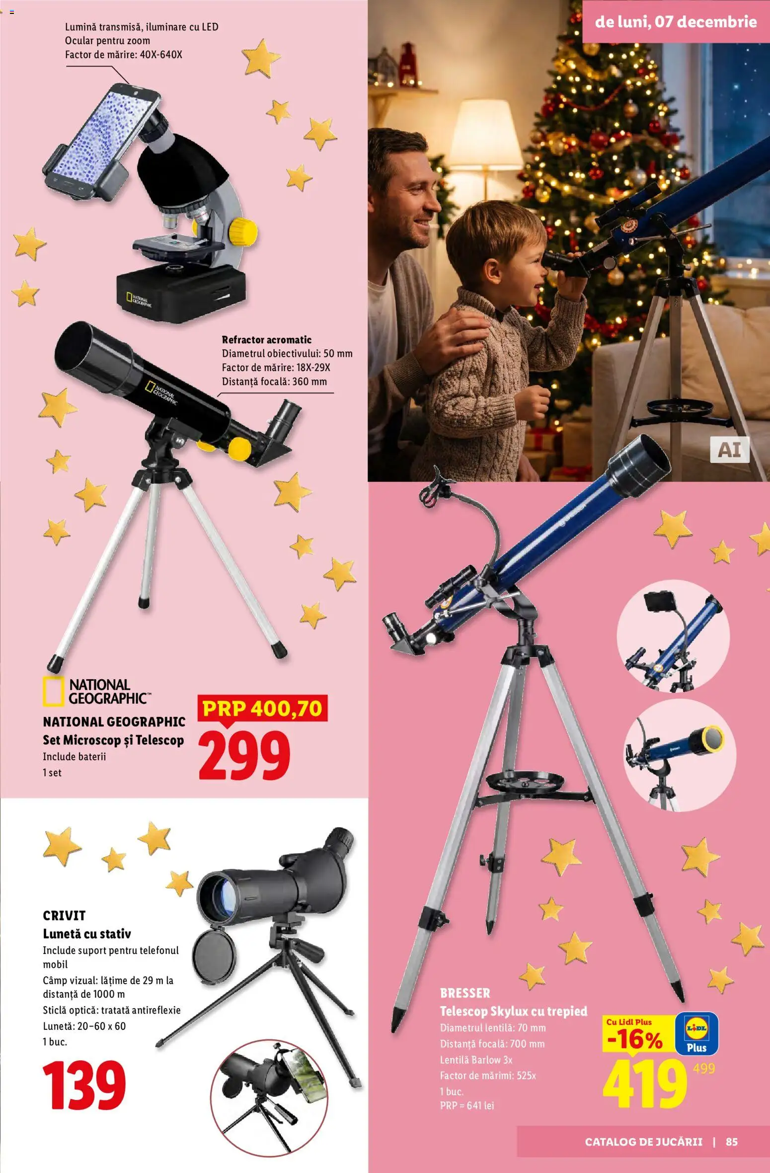 Previzualizarea de cataloage: Lidl Lidl Catalog De jucării valabil de la 02.11.2026 - Lumină, LED, Plus, Baterii, Suport